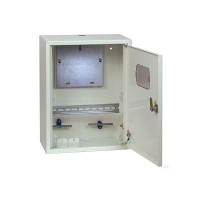Щит учетно-распределительный навесной ЩРУн-1/12о IP31 с окном 400x300x 140