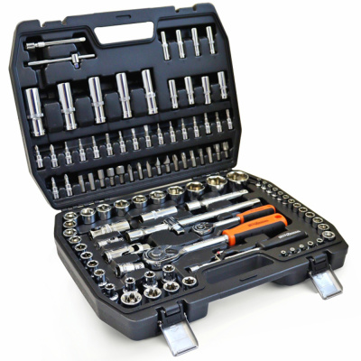 Набор ручного инструмента MegArsenal 108 предмета 1/4 и 1/2 дюйм