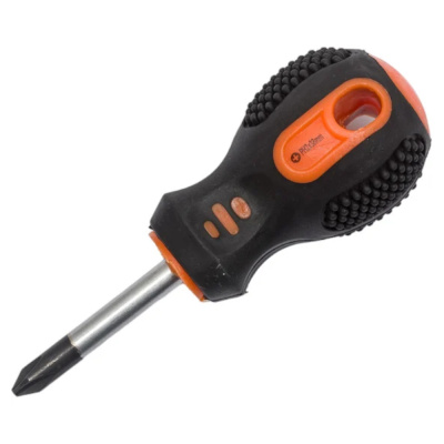 Отвертка крестовая PH2x38мм эргономичная рукоятка, магнитный наконечник,Sturm! 1040-03-PH2-38 