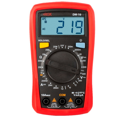 Мультиметр цифровой RGK DM-10