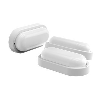 Светильник светодиодный ДБП-12W 9401m 4000K ECO IP65 198*96*53 ЖКХ овал Gauss