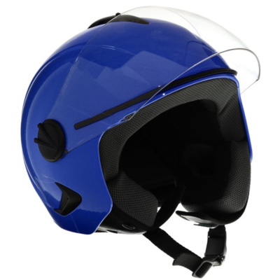 Шлем открытый с визором, синий, размер M, OF635   5864296