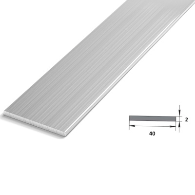 Штанга плоская 40*2,0 ШПл 05.2000.500 Штанга плоская 40*2,0 ШПл 05.2000.500