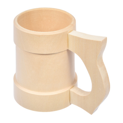 Кружка точёная, 0,5 л, липа "Банные штучки" в кор./10