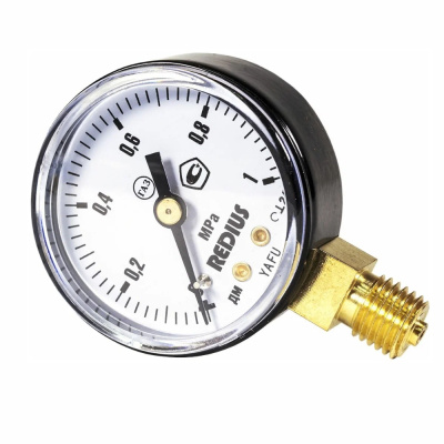 Манометр газовый 1,0 МПа (РЕДИУС)