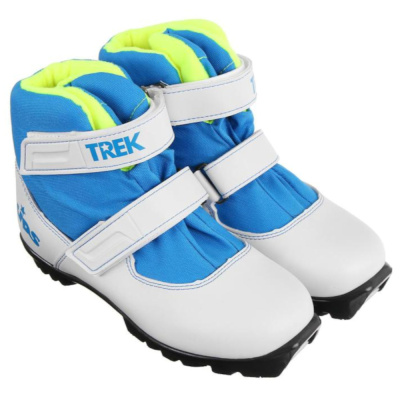 Ботинки лыжные детские TREK Kids2 белый (лого синий) N (RU35;EU36;CM22,5)