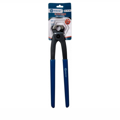 Клещи слесарные КОБАЛЬТ для скрутки 250 мм CR-V (1 шт.) подвес