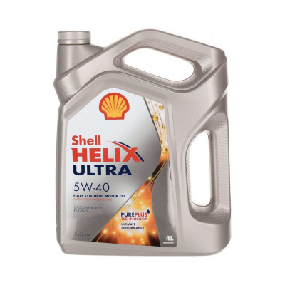 Масло моторное SHELL Helix Ultra  5W40  4л