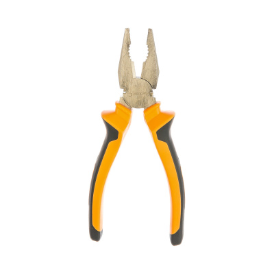 Плоскогубцы (пассатижи),180мм.,никелированные,двухкомпонентные рукоятки Вихрь 73/6/3/7