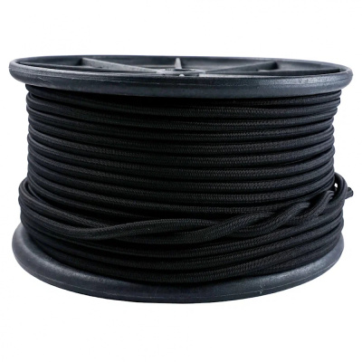 Шнур резиновый 8 мм 24 пр. черный