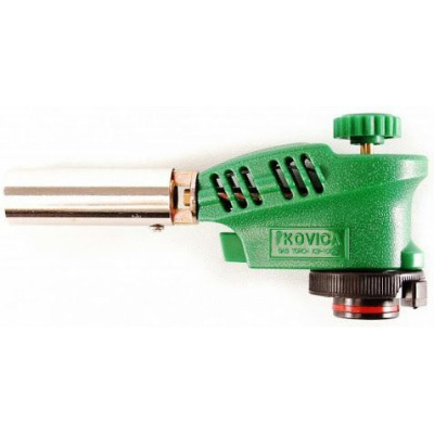 Насадка - горелка газовая Bohrer "Комфорт" рукоятка, вентиль с пьезо (для газового баллончика)