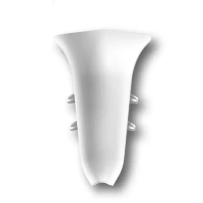 Угол для плинтуса К-П70 "Идеал Классик" Белый / 001 внутренний