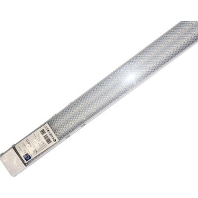 Свет. I-WATT св/д линейный IP44 54W(4500lm) 6400K 6K 1200x62x25 призм. белый металл i-14113