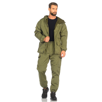 Костюм демисезонный Горка-3 цвет Хаки ткань Смесовая Рип-Стоп (Размер: 48-50, Рост: 182-188)