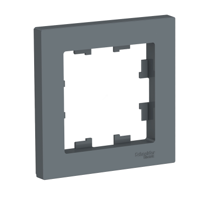 Рамка однопостовая ATLASDESIGN грифель