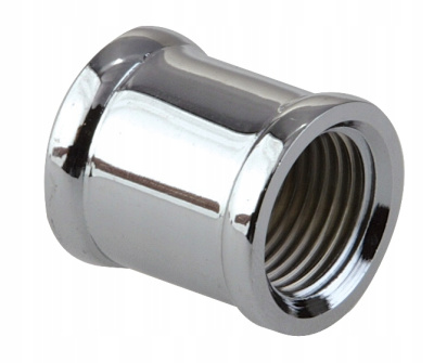 Муфта 1 1/2 г/г хром