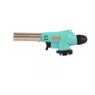 Горелка газовая, пьезоподж.(курок),керамика,рег.пламени,увелич. мощность, STURM!