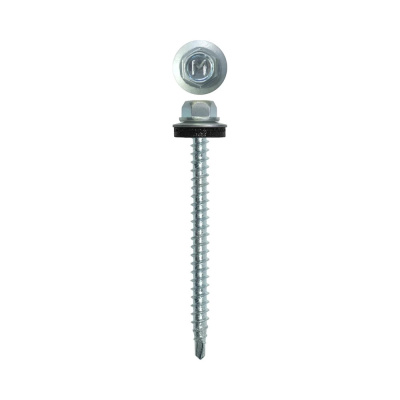 Саморез кровельный Daxmer 4,8х50 Цинк сверло №1 (150 шт)