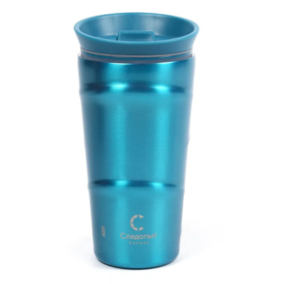 Термокружка "СЛЕДОПЫТ-CALIPSO", нерж. сталь, 450 мл/50/