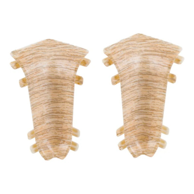 Угол для плинтуса 55мм "Идеал Классик" Дуб европейский/218 внутренний