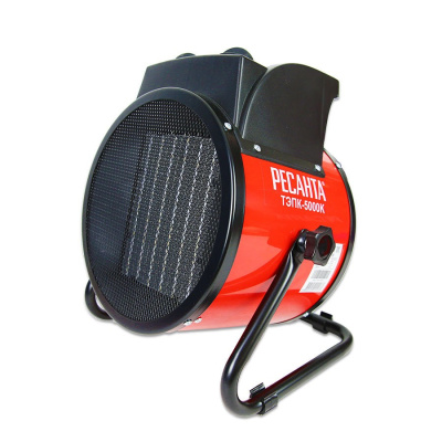 Тепловая пушка ТЭПК-5000K (керам.нагревательный элемент,круглая) Ресанта 67/1/25