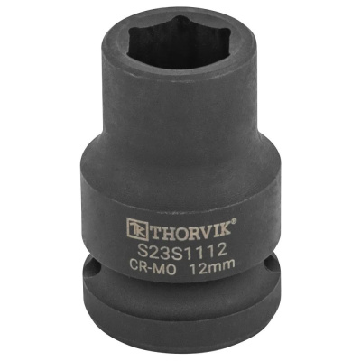 Головка торцевая ударная 1/2"DR, 12 мм S23S1112