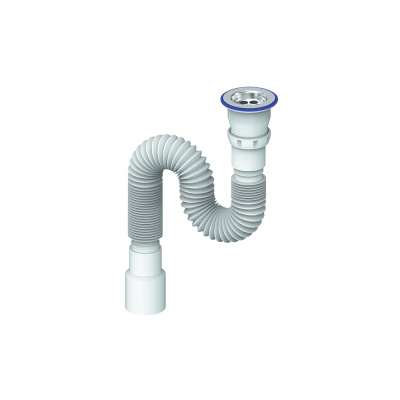 Гофросифон 1 1/2"*40*50 D220 (800 мм) UNICORN