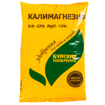 Калимагнезия 0,9кг Буйские удобрения (KMg-32:12) 5/30/900 БХЗ