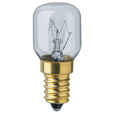 Лампа накаливания специального назначения РН 15вт 230в Е14 T25 CL для духовых шкафов