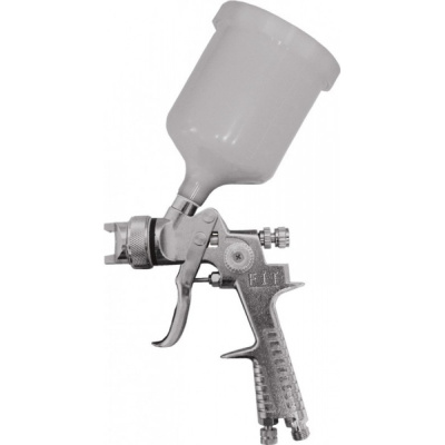 Краскопульт пневматический HVLP, пластиковый верхний бачок 600 мл, 1.5 мм