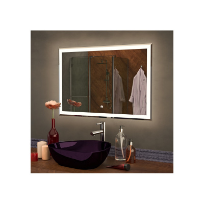 Зеркало MIXLINE "Минио" 900*800 (ШВ) сенсорный выключатель, светодиодная подсветка