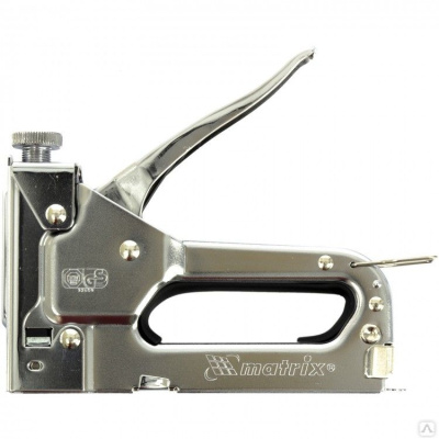 Степлер мебельный регулируемый, тип скобы 53 "MATRIX"