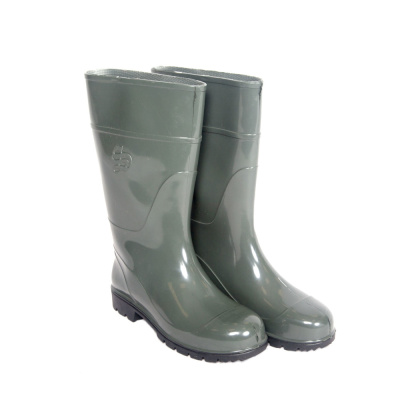 Сапоги ПВХ НМС КЩС с металлоподноском, мужские, высота 38 см р.45