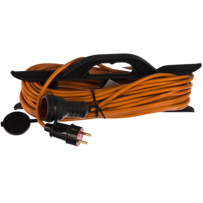 Удлинитель силовой КГ АТОМ 3х1,5 на рамке 20м