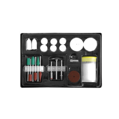 Корщетки/шарошки 22шт.набор в чемод