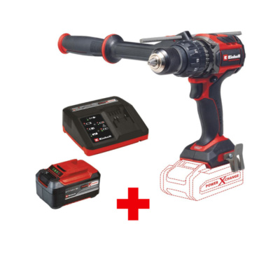 Дрель акк.ударная Einhell PXC TP-CD 18/120 Li-i BL + 1 акк.5,2 Aч Plus + ЗУ 4 А