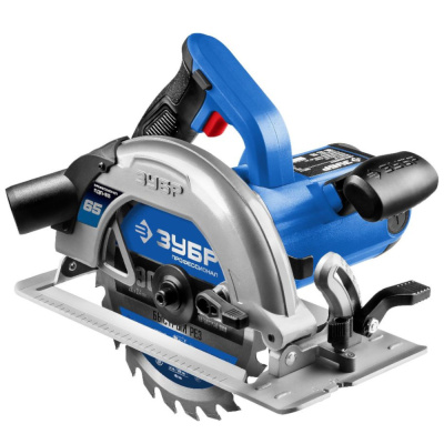 Пила дисковая, 90°-65 мм, диск 190 мм, 1600 Вт, ЗУБР Профессионал