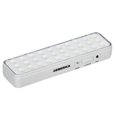 Светильник аккум. ДБА 1030 непост. 30LED 5ч 3Вт   GENERICA