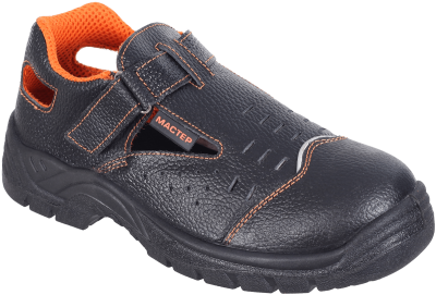 Полуботинки с перфорацией МАСТЕР, юфтевые ПУ(44)