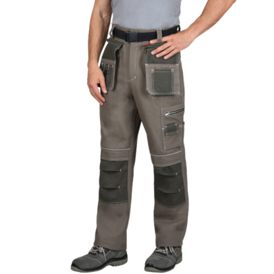 Брюки "СИРИУС-Токио" т.песок с хаки (тк.Канвас) р.  88-92/182-188