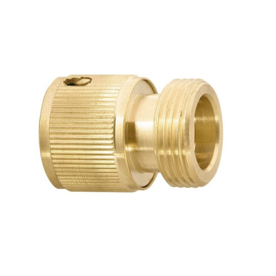 Соединитель PALISAD латунный быстросъемный с внешн. резьбой д/шланга 3/4"