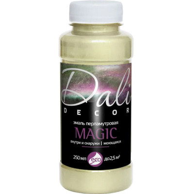 ЭМАЛЬ "DALI-DECOR MAQIC" ЗОЛОТО 0,25 Л (6/12) "РОГНЕДА"