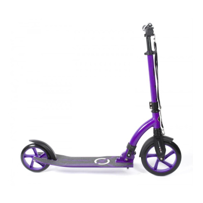 Самокат двухколесный для взрослых,малериал-металл/пластик BIBITU PIRATE фиолетовый