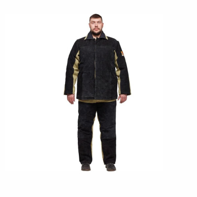 Костюм сварщика со спилк. утепленный р.48-50, р.3-4