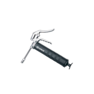 Шприц пистолетного типа для смазки с клапаном стравливания воздуха 345атм,500см3,трубка 100мм 1/8BSP