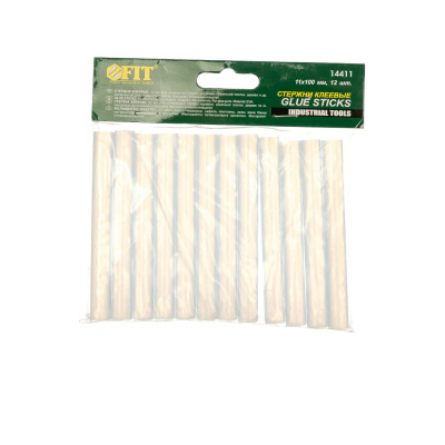 Стержни клеевые, диаметр 11*100мм, 12шт ФИТ