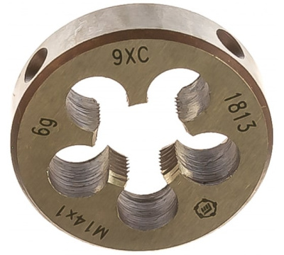 Плашка круглая 14,0*1,0 ГОСТ9740