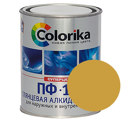 Эмаль ПФ-115 "Colorika" бежевая 1,8 кг