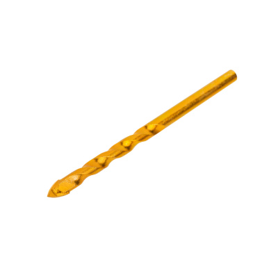 Сверло универсальное по кафелю, стеклу, керамограниту, бетону, кирпичу, цилиндрический хвостовик, 5 