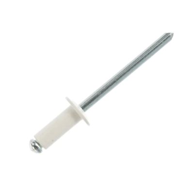 Заклепка вытяжная, алюминий/сталь 4,8х12 RAL 9003 Daxmer